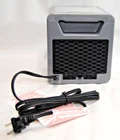 Handy Heater Pure Warmth 1500 W Portable Ceramic Space Heater LED Gray