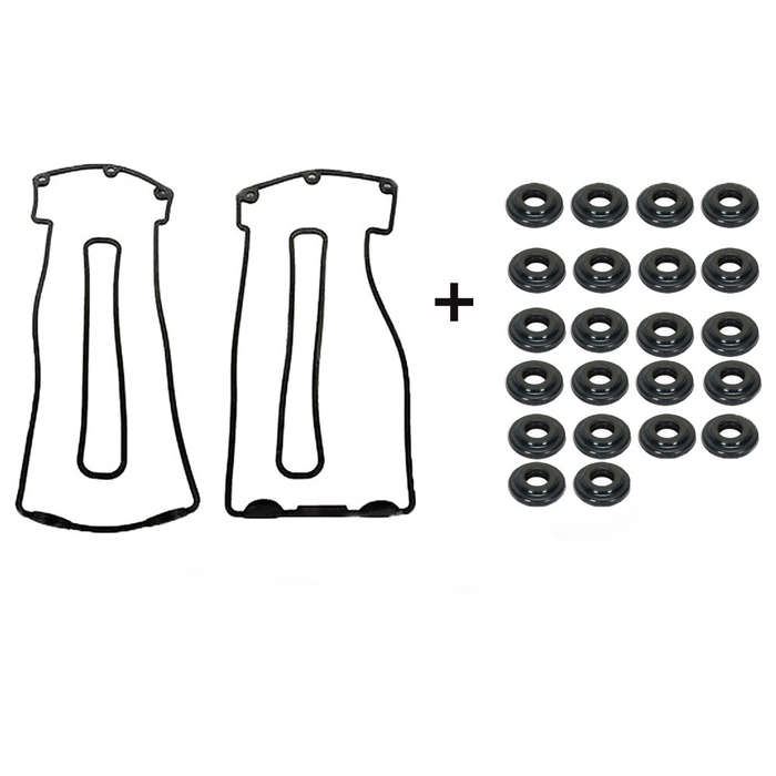 Valve Cover Gasket Set w/ Grommets for BMW 540i 740i X5 Z8 Land Rover 4.4L 4.8L