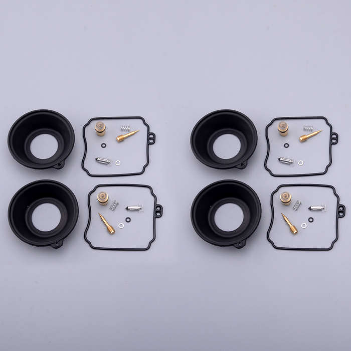 4Set Fit For Yamaha Seca II XJ600S Carburetor Repair Kit Plunger Diaphragm Part
