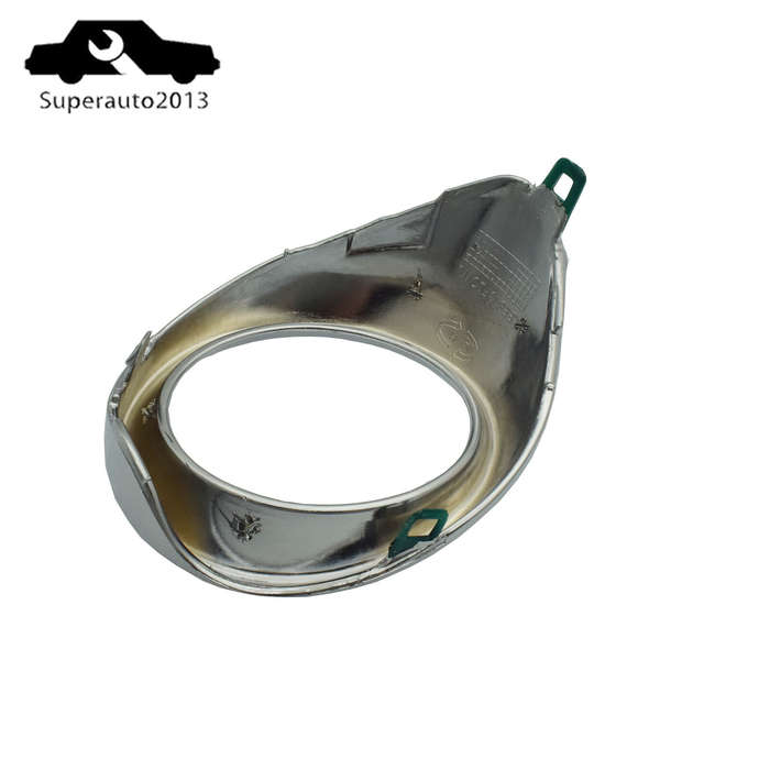 Front Left Bumper Fog Light Lamp Trim Ring Chrome For 2013-15 Lexus ES350 ES300h