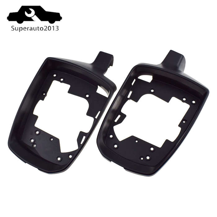 Pair Car Left Right Side Rearview Mirror Cover Frame For Kia Sorento 2009-2014