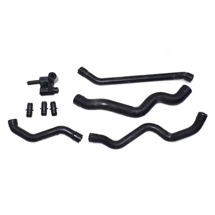 CRANKCASE VENTILATION VALVE COVER BREATHER HOSE KIT W/ CONNECTOR FOR Mercedes