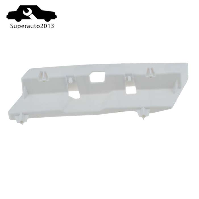 Front Left Bumper Bracket Cover Retainer White For 2014 2015 2016 Lexus IS350