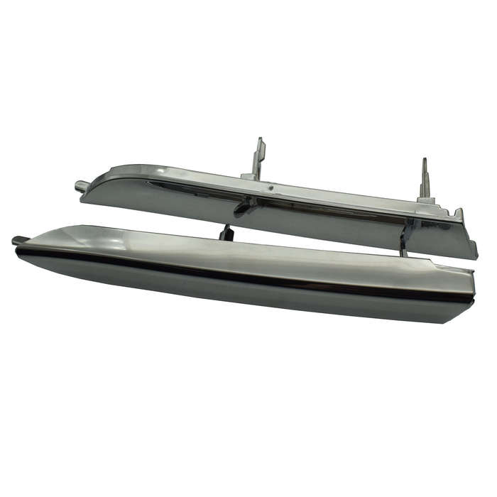 2Pcs Bumper Molding Chrome Trim Front Left&Right Side For Lexus RX350 RX450h New