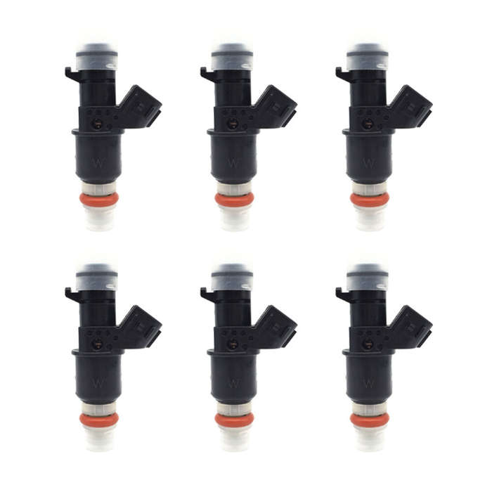 6PCS Fuel Injector 16450-RCA-A01 For Honda Odyssey Accord For Acura MDX 3.0L
