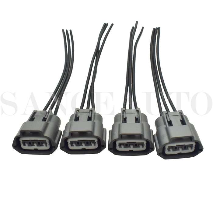 4PCS Ignition Coil Connector Plug For Nissan Altima Sentra 2.5L 22448JA10A New