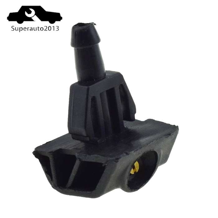 2PCS Front Windshield Spray Nozzle Fan-Shaped Wiper Nozzle For NISSAN Patrol Y62