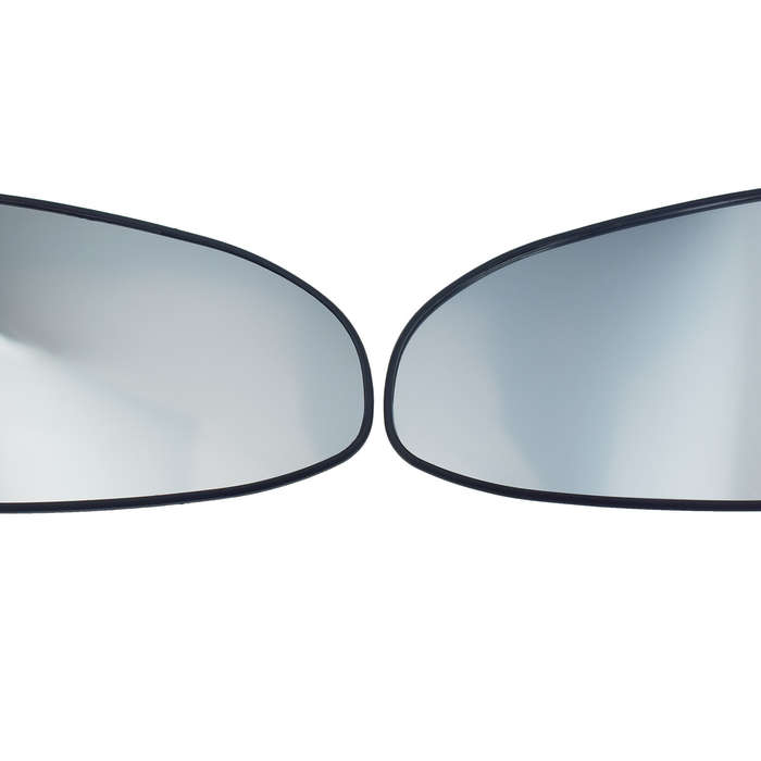 2X Driver & Passenger Side Mirror Glass W/Heated For Toyota Corolla 2014-19 New