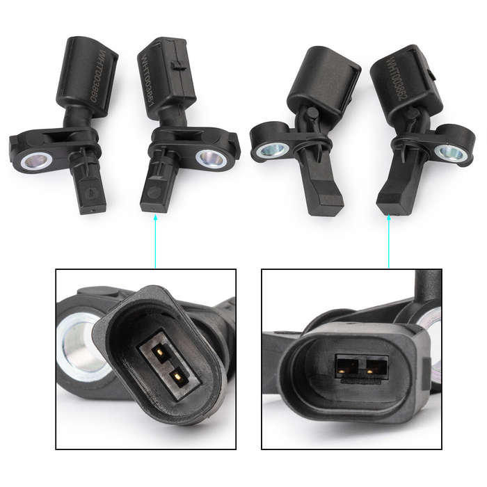 4Pcs For VW AUDI ABS Wheel Speed Sensor WHT003860 WHT003861 WHT003862 WHT003863