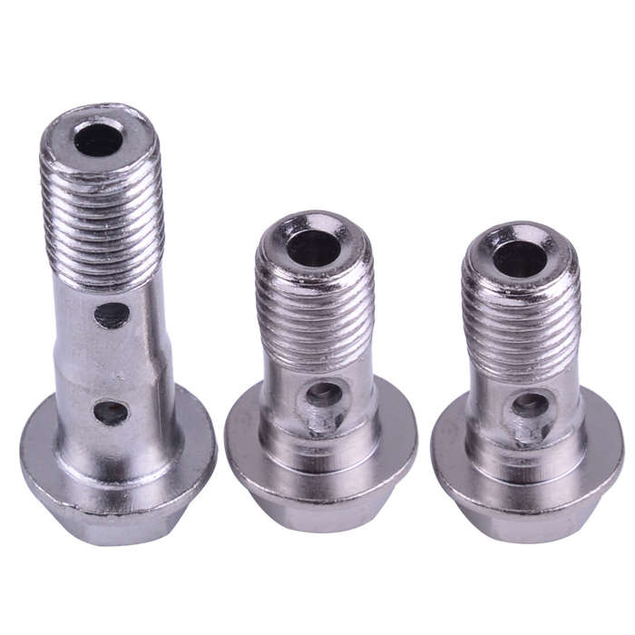 3Pcs/Stainless 10mm M10 x1.25 Brake Banjo Caliper Bolt Fit for Kawasaki Durable
