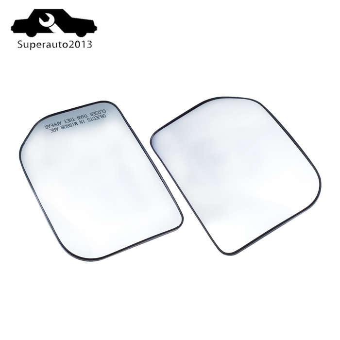 2X Left Right Side Mirror Glass w/ Backing Plate For 2007-2014 Toyota FJ Cruiser