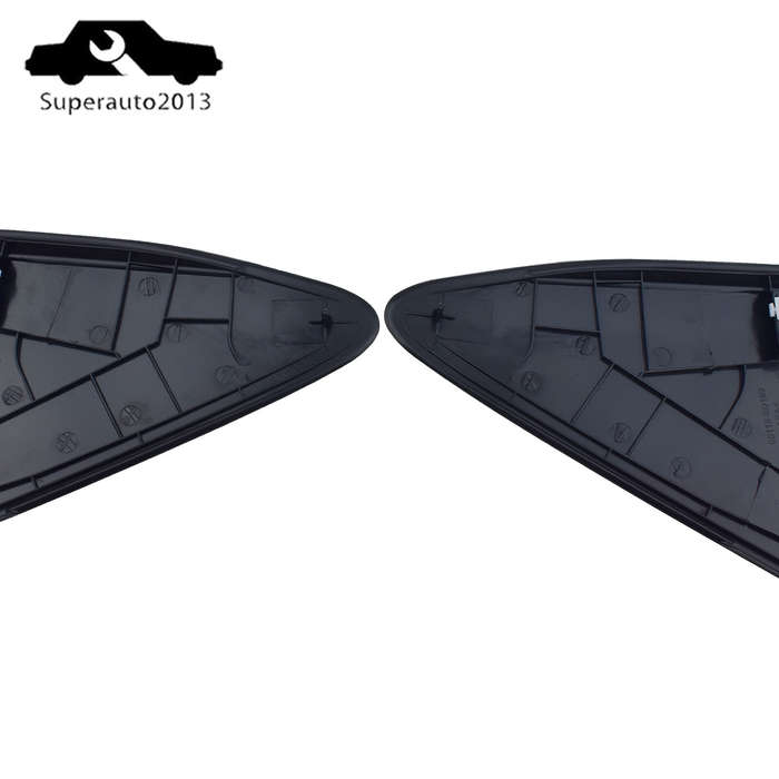 Front Left & Right Fender Mirror Triangle Trim Cover For Toyota Yaris 2012-2014