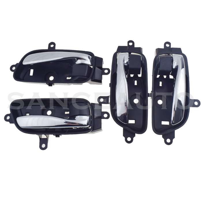 4PCS Left Right Inside Door Handles for Nissan Altima Pathfinder Titan 2013-2017