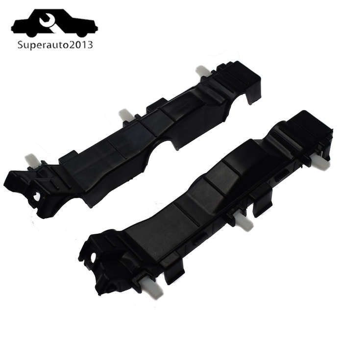Pair Front Left & Right Bumper Brackets Retainer For 2012-17 Kia Rio 1.6L I4 New