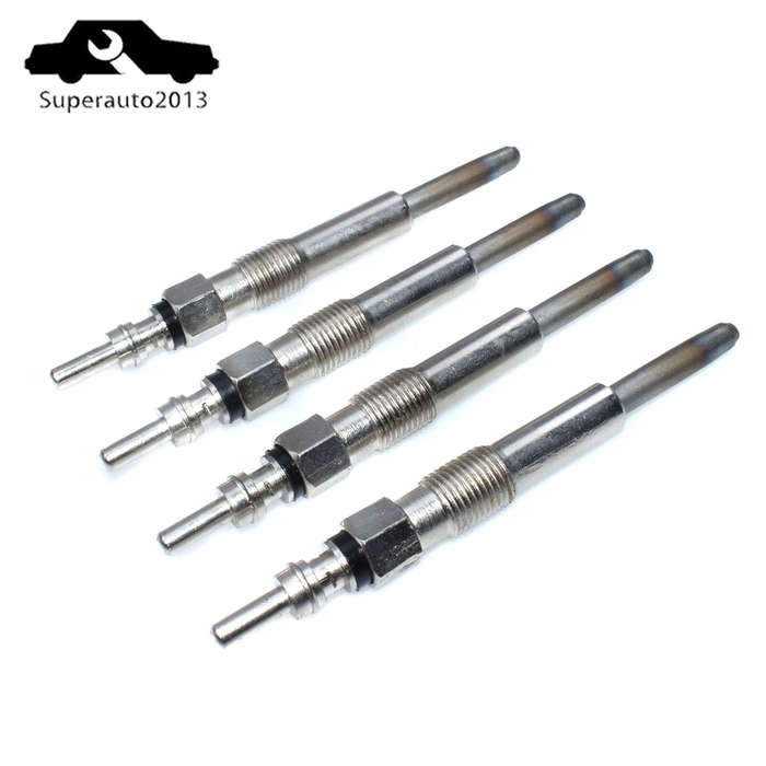 0250202022 4X Glow Plug For VW Beetle Golf Jetta 1.9L l4 TDI Audi A3 Seat Skoda