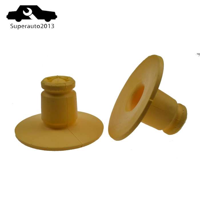 Pair Rear Coil Spring Bump Stop For Saab 9-3 2003-11 2.0L 2.8L 12802494 12794314