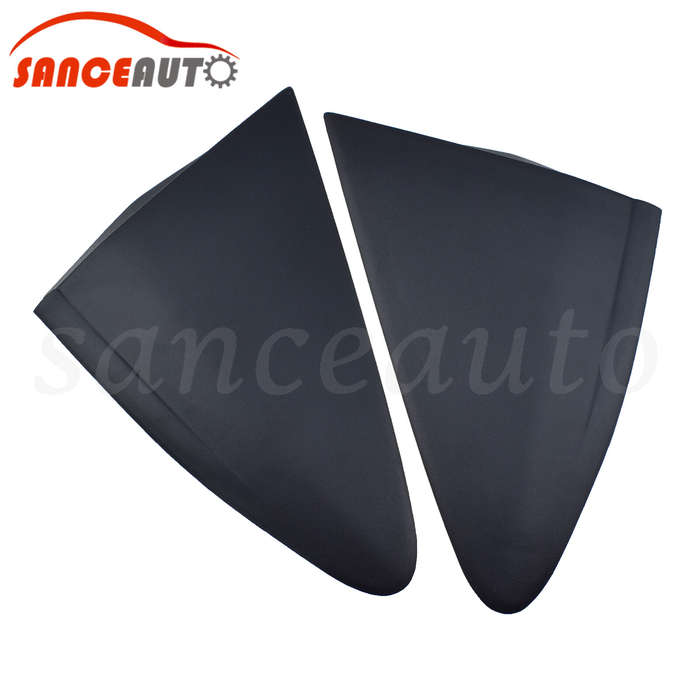 Front Pair Rearview Mirror Triangle Trim For Toyota Yaris 2011 2012 2013 2014