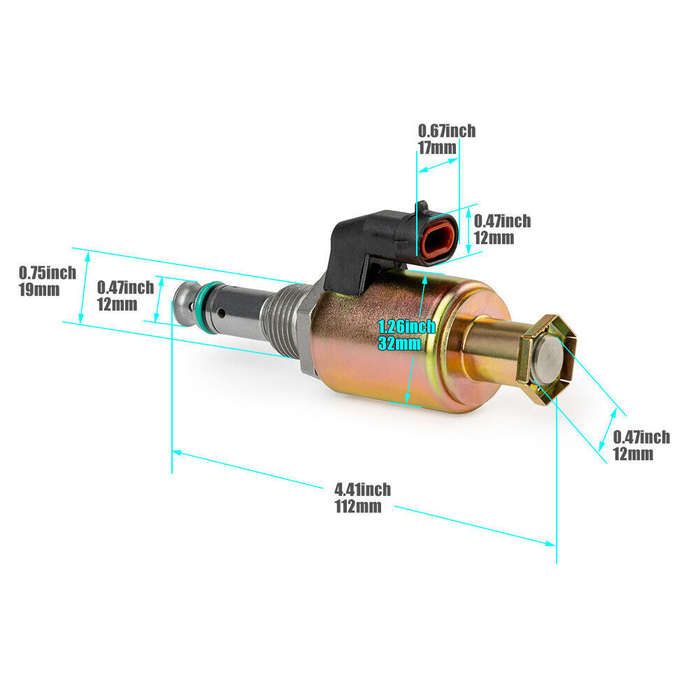 For Ford Trucks SuperDuty 7.3L 95.5-03 IPR Injection Pressure Regulator Valve