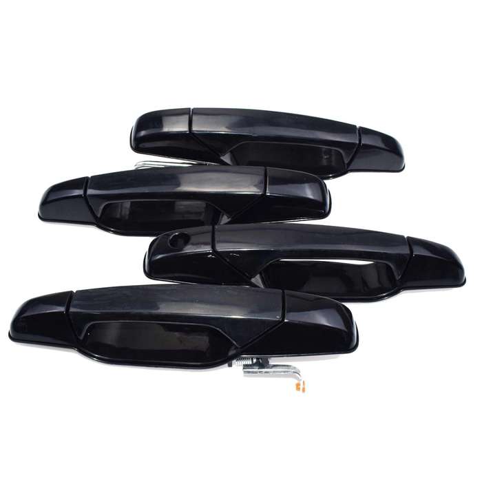 Black Outside Door Handle For 2007-2013 Chevy Tahoe GMC Yukon Sierra Escalade