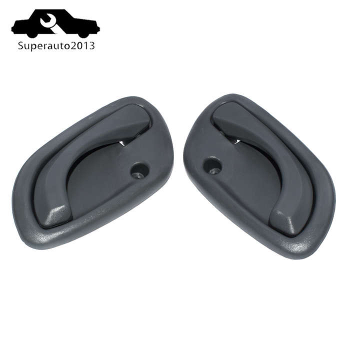 2X Door Handle Front or Rear Left & Right Interior Gray For Suzuki Grand Vitara