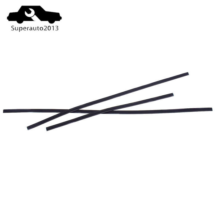 3PCS Front&Rear Wiper Blade Insert Rubber 76622-THR-A01 For 18-22 Honda Odyssey