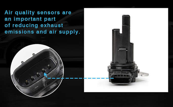 1x Mass Air Flow Sensor for Lexus ES350 IS350 RX350 Part 22204-0H010