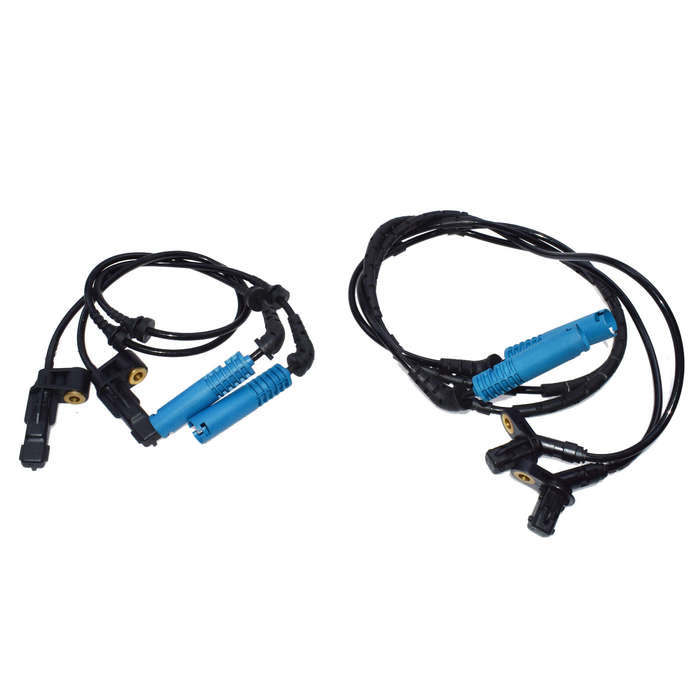 New Set 4Pcs ABS Wheel Speed Sensor Front Rear For BMW 320i 323ci 323i 325Ci