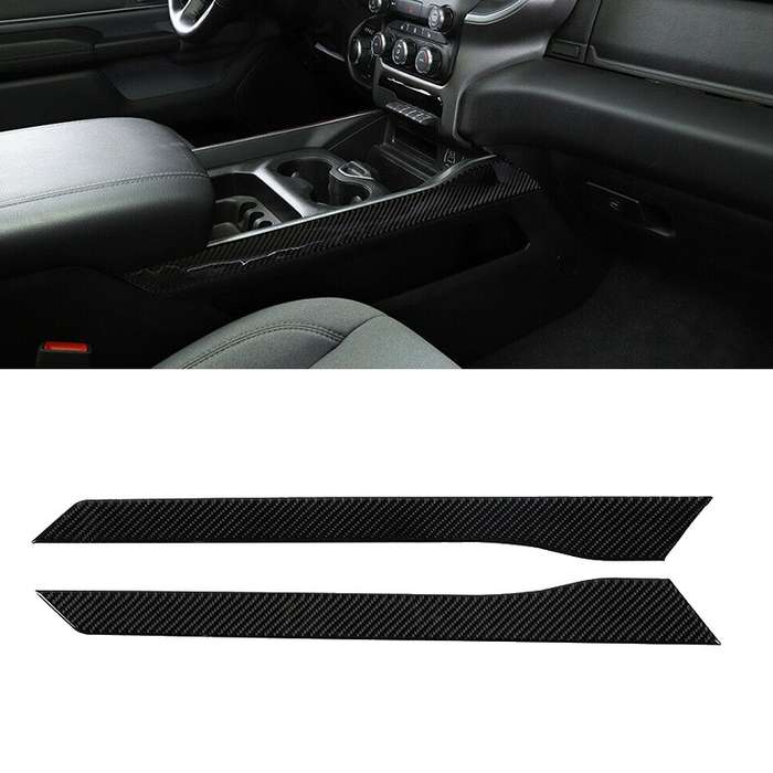 Center Console Armrest Box Side Panel Trim fit for Dodge Ram 1500 18-2022