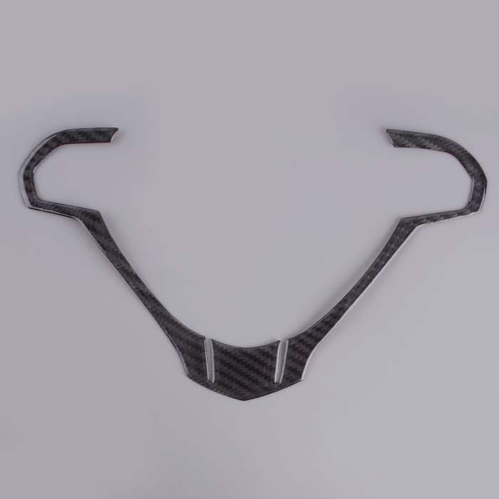 Carbon Fiber Steering Wheel Trim Cover Fit For Acura TSX 2009-2014