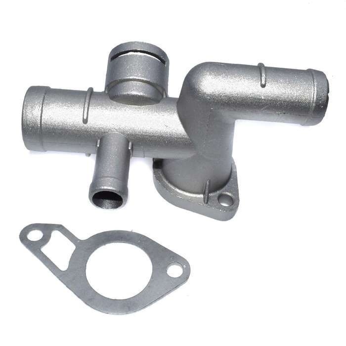Aluminum Coolant Flange Hose For Audi TT VW Passat Seat Golf MK4 Jetta GTI 1.8T
