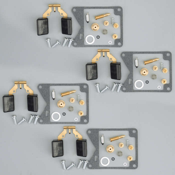 4xSet Carburetor Repair Kit Oil Cup Float Fit For Yamaha Virago XV920 1981-1983