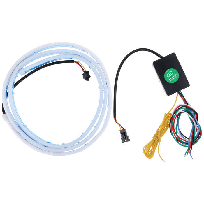 Tailgate Car Trunk LED Strip Tail Light Running Rear Brake Reverse Turn Signal Lamp