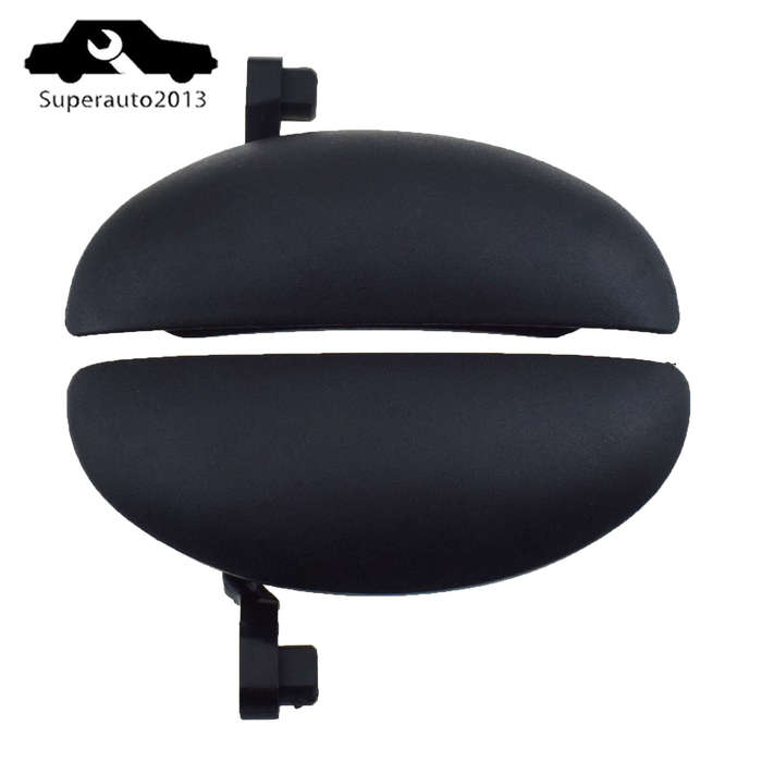 2X Rear RH LH Outside Door Handle For Toyota Aygo Citroen C1 Peugeot 107 2005-14