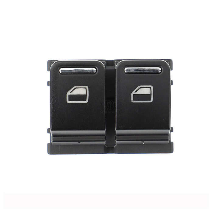 Black Aluminum Driver Side Window Switch 5C5959857A Fit for VW Volkswagen Beetle
