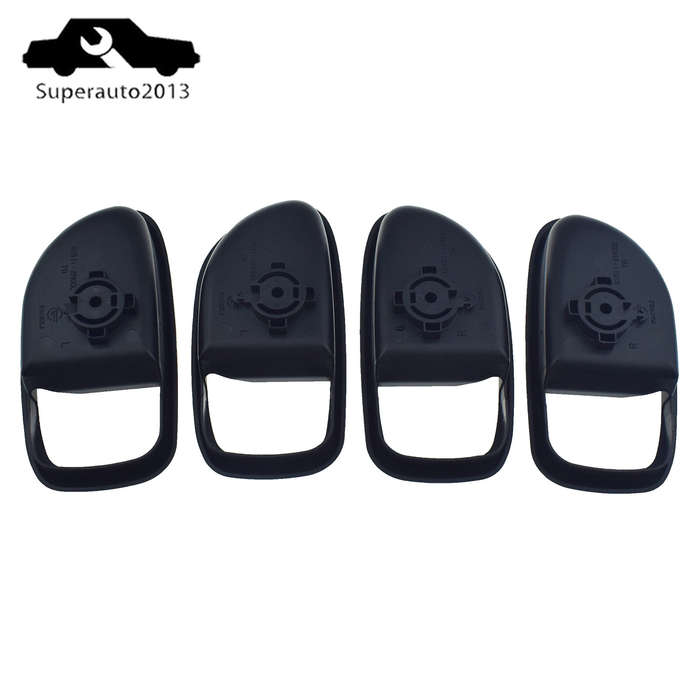 8X Front Rear Left Right Inside Door Handle & Bezel For 2007-10 Hyundai Elantra