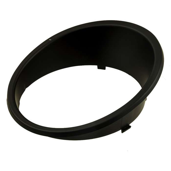 Front Headlight Bezels Insert Cover Trim Fit For Jeep Wrangler JK 2007-2018