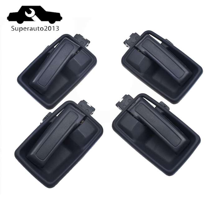 4X Front Rear Left Right Interior Door Handles For 88-95 Isuzu TFR KBZ KB Pickup