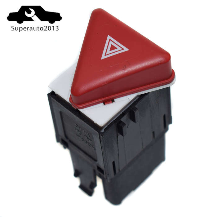 Red Hazard Light Warning Switch Button For VW Jetta Golf GTI Rabbit 1K0953509A