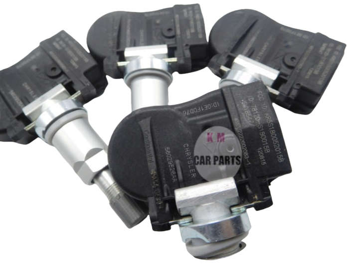4PCS TPMS Tire Air Pressure Sensors 6029526AA Fits For Mopar Dodge Jeep