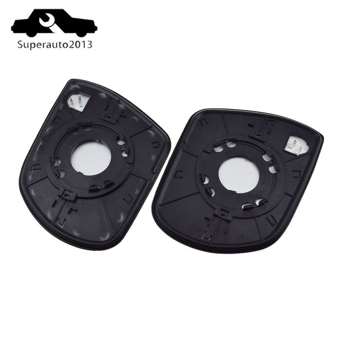 Pair Left Right Rearview Mirror Glass w/ Heated For Hyundai Santa Fe 2007-2012