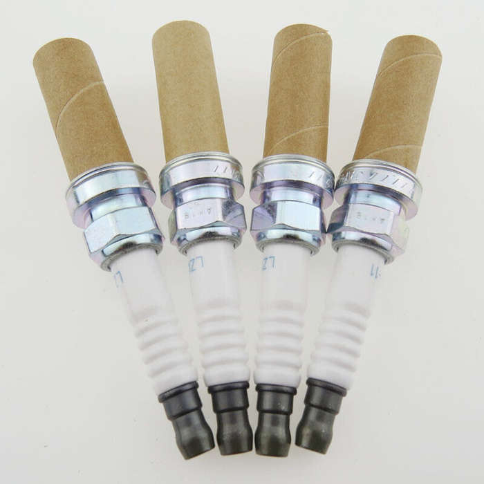 4pcs Iridium Spark Plug 18846-11070 For Hyundai Genesis i40 Kia Carens Optima