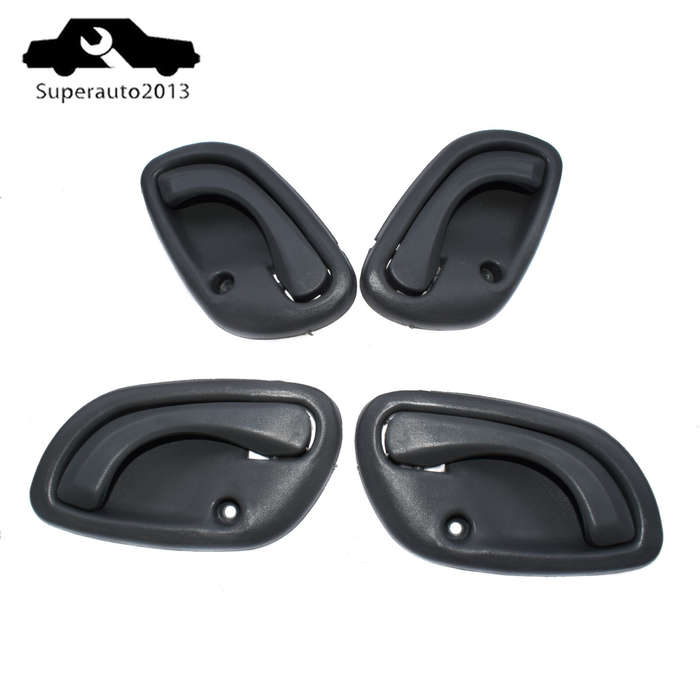 4PCS Gray Interior Door Handle Front Rear Left Right For Suzuki Grand Vitara New