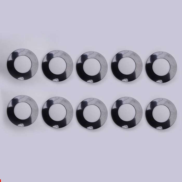 10x 50mm Bucket Pin Shim Set Fit for: Excavator And Skid Steer Cat Bobcat Deere