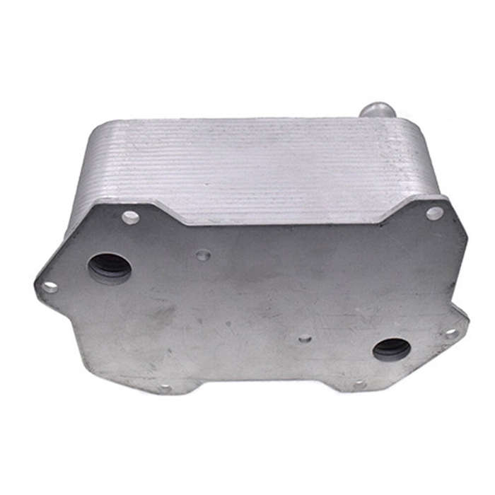 Aluminum Transmission Engine Oil Cooler 420117013E 420117022A Fit For VWAudi
