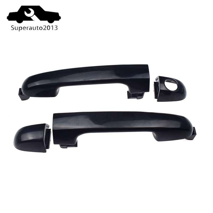 Pair Front Left Right Outside Door Handles For Hyundai I20 2008-2015 82651-1J000