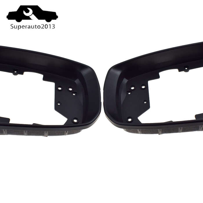 Pair Car Left Right Side Rearview Mirror Cover Frame For Kia Sorento 2009-2014