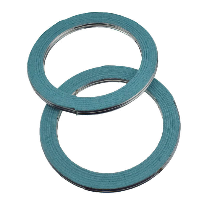 2X Front Exhaust Pipe Connector Gasket For Toyota Avalon Lexus IS300 90917-06076