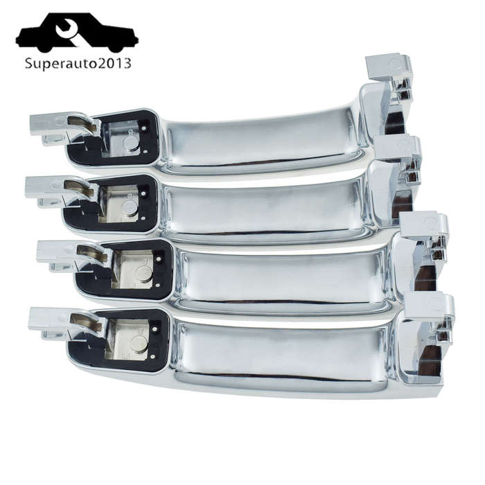 4X Exterior Door Handle Front Rear Left Right For Ford Ranger Mazda BT50 2012-20