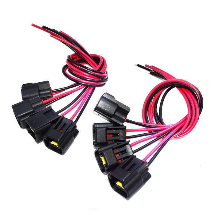 8pcs for Ford Ignition Coil Connector Modular 4.6 5.4 6.8 Mustang Pigtail Wires