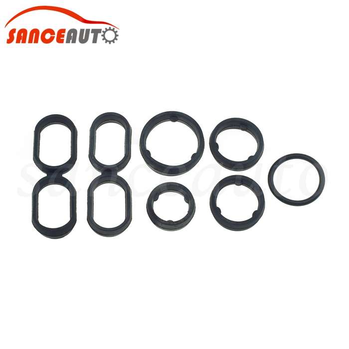 Oil Cooler Filter Gaskets For 3.6L 2014-2021 Dodge Ram Jeep Chrysler 68191356AA